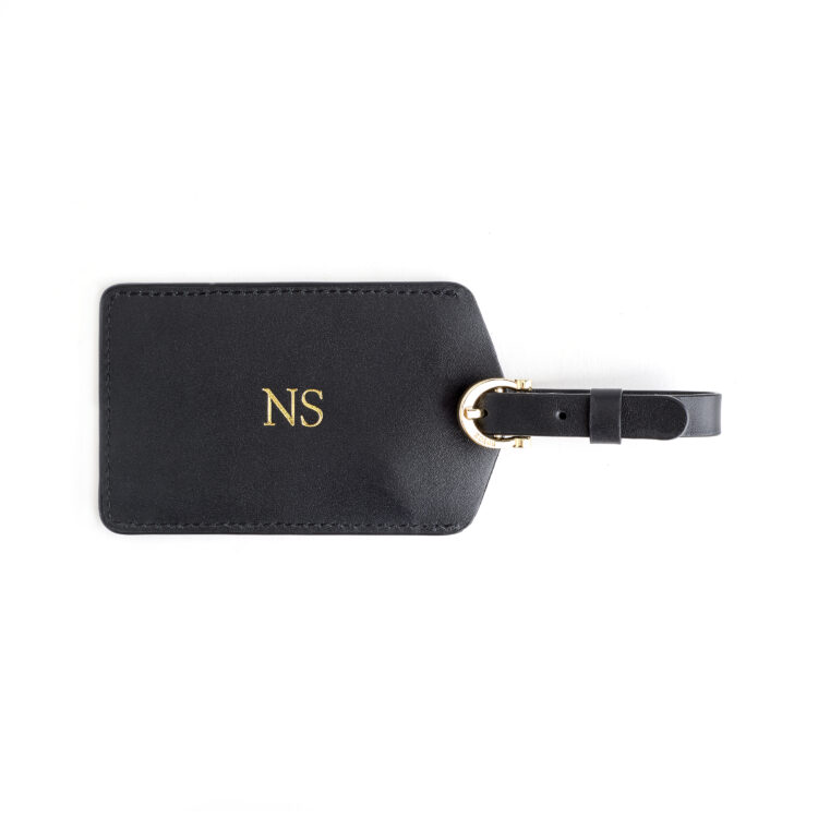 Luggage Tag with Privacy Flap magenta