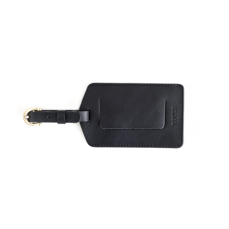 Luggage Tag with Privacy Flap magenta