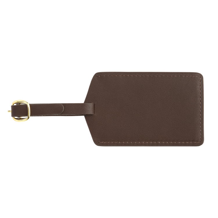 Luggage Tag with Privacy Flap magenta