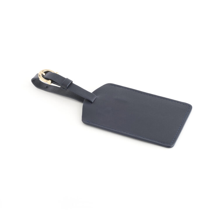 Luggage Tag with Privacy Flap magenta