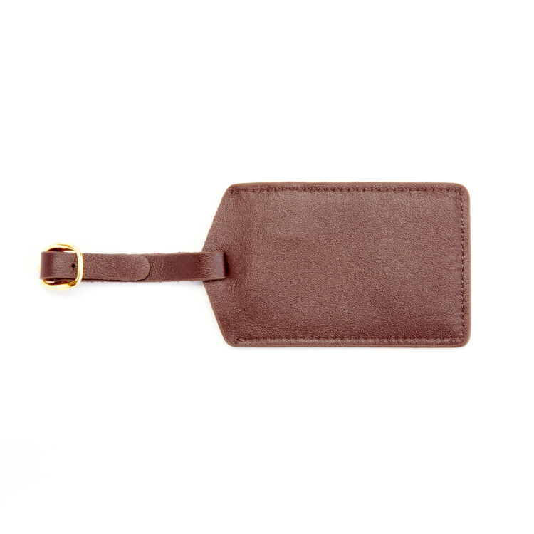 Luggage Tag with Privacy Flap magenta