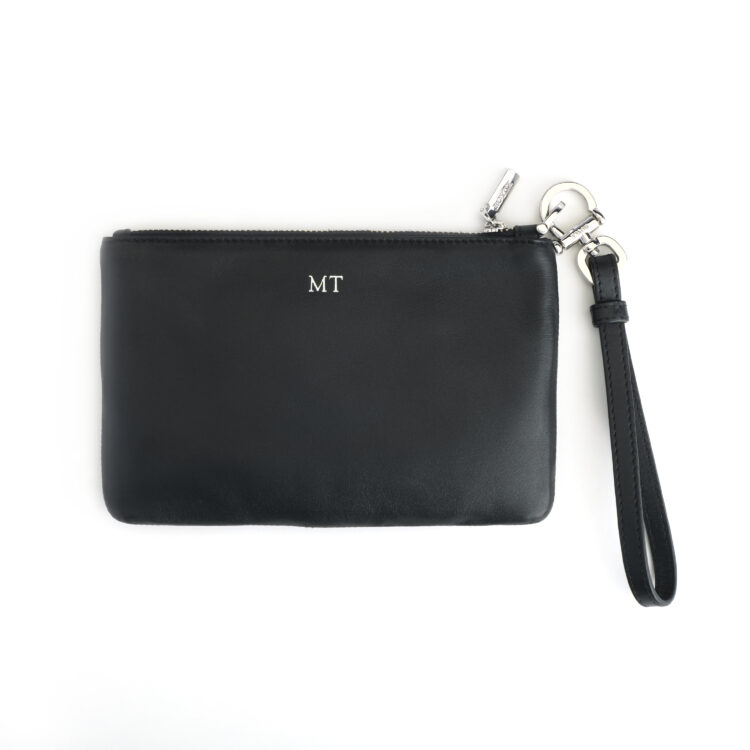 Zip Wristlet Wallet blue