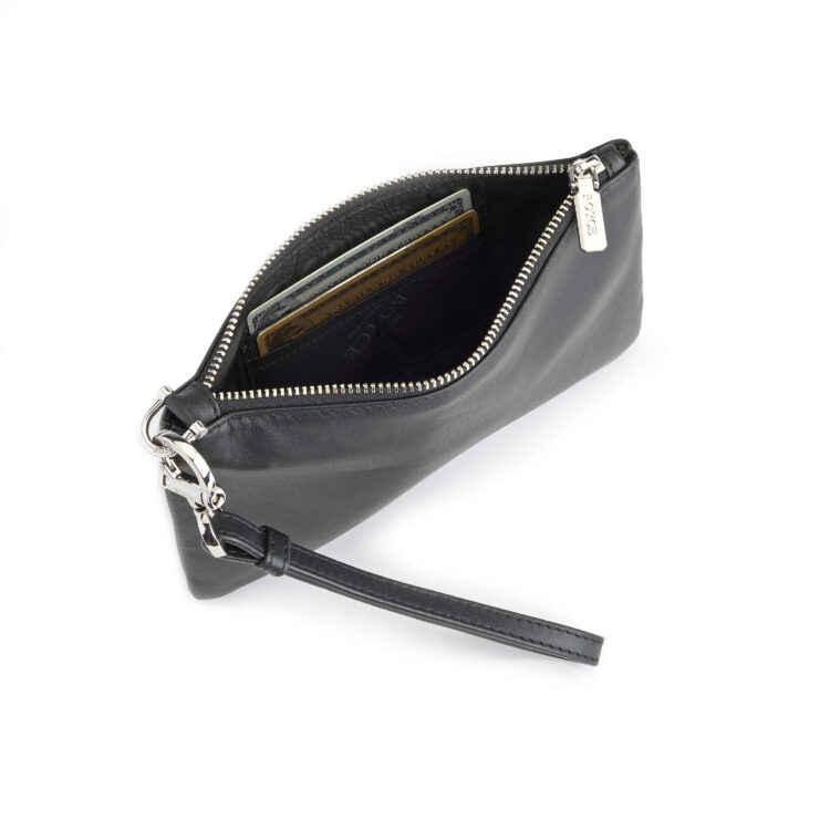 Zip Wristlet Wallet blue