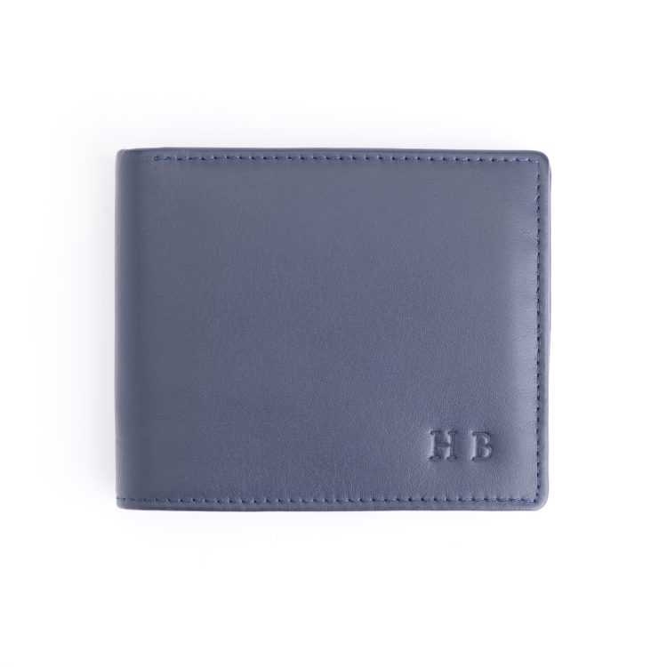 RFID Blocking Men's Bifold Wallet black-tan