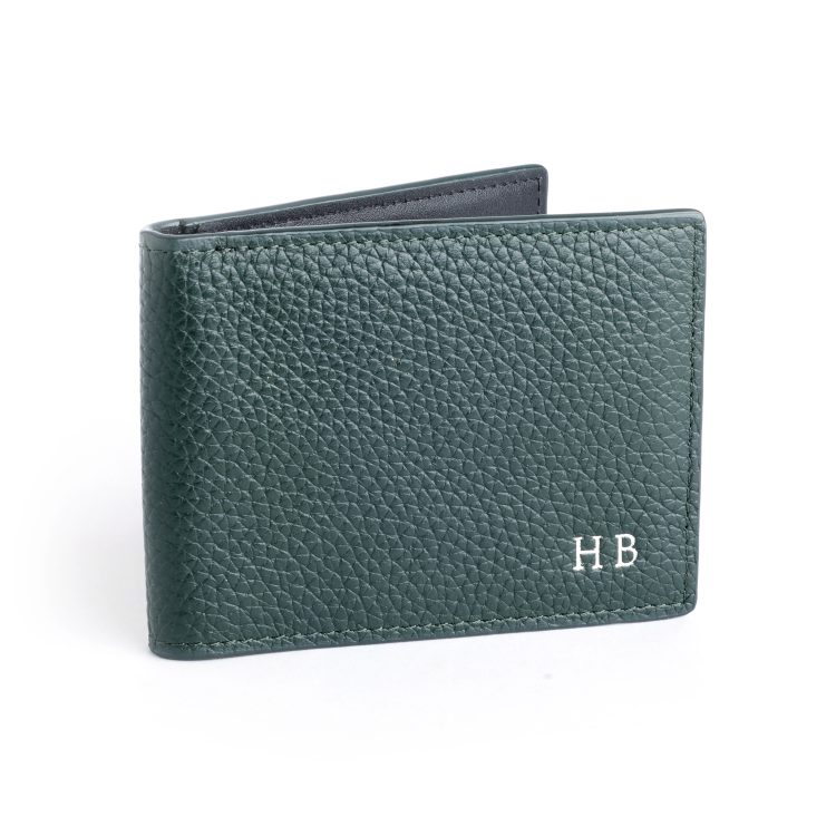 RFID Blocking Men's Bifold Wallet black-tan