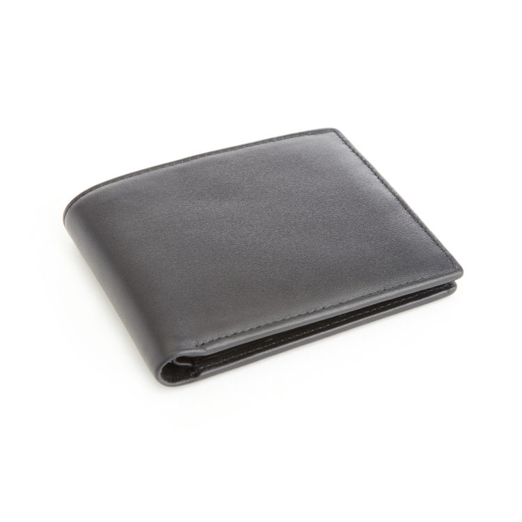 RFID Blocking Men's Bifold Wallet black-tan