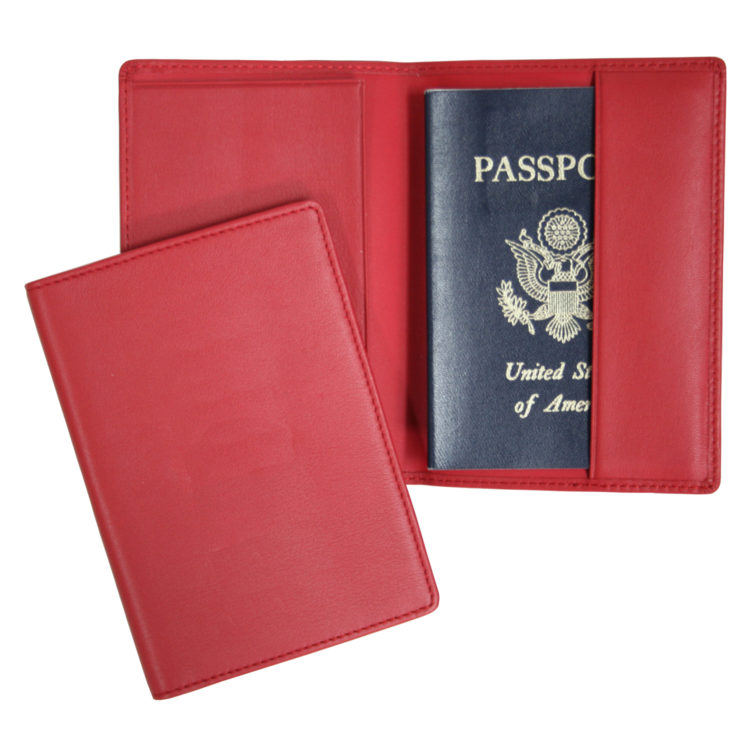 RFID Blocking Passport Case magenta
