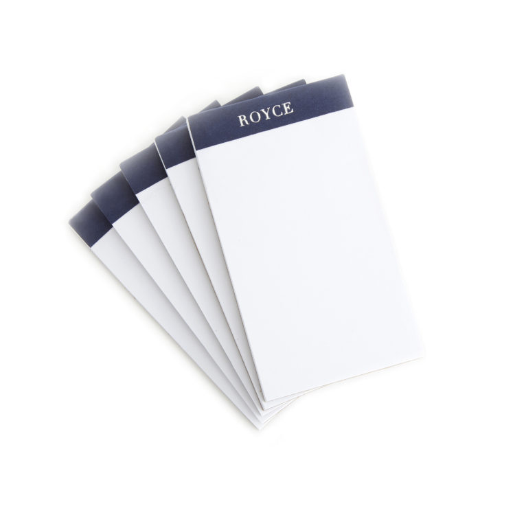 10 Refill Packs of Insert Blank Cards for Note Jotters white