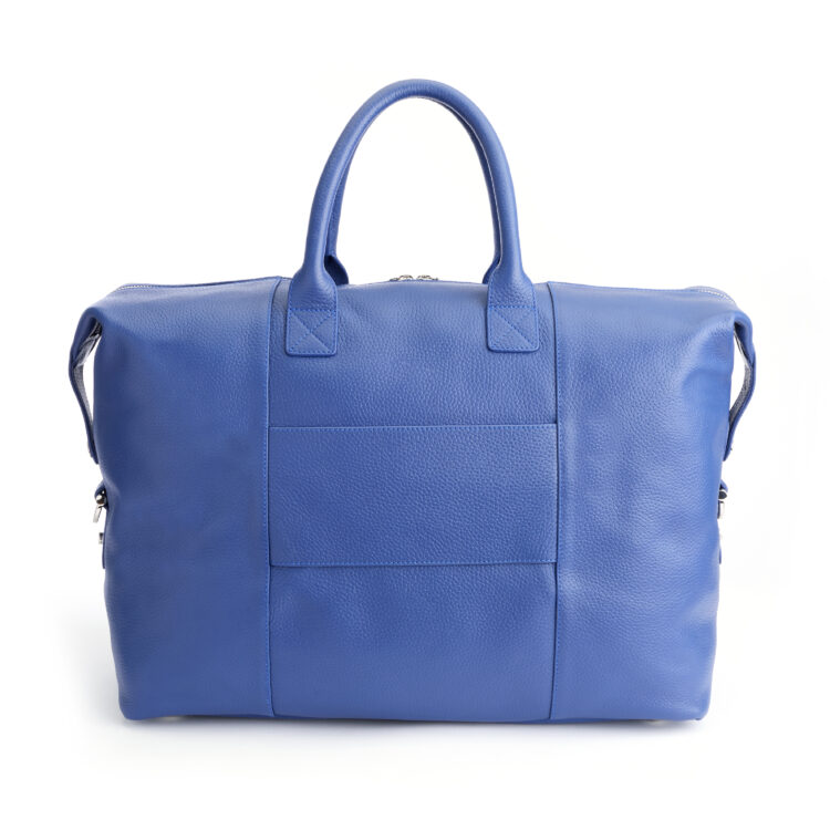 Duffel Bag with Telescopic Suitcase Strap cobalt blue