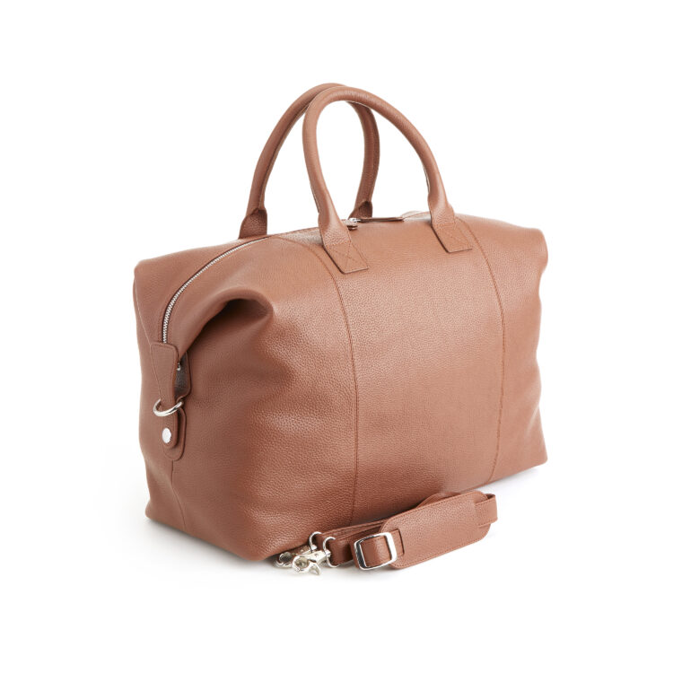 Duffel Bag with Telescopic Suitcase Strap cobalt blue