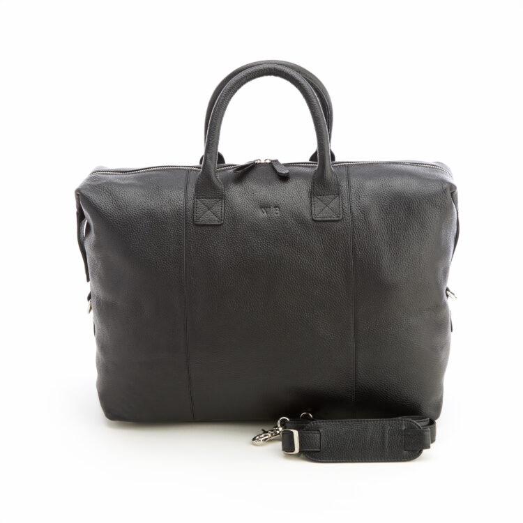Duffel Bag with Telescopic Suitcase Strap cobalt blue