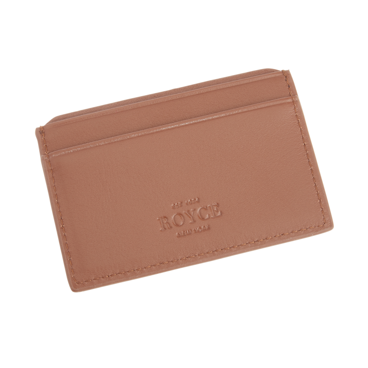 RFID Blocking Credit Card Case taupe