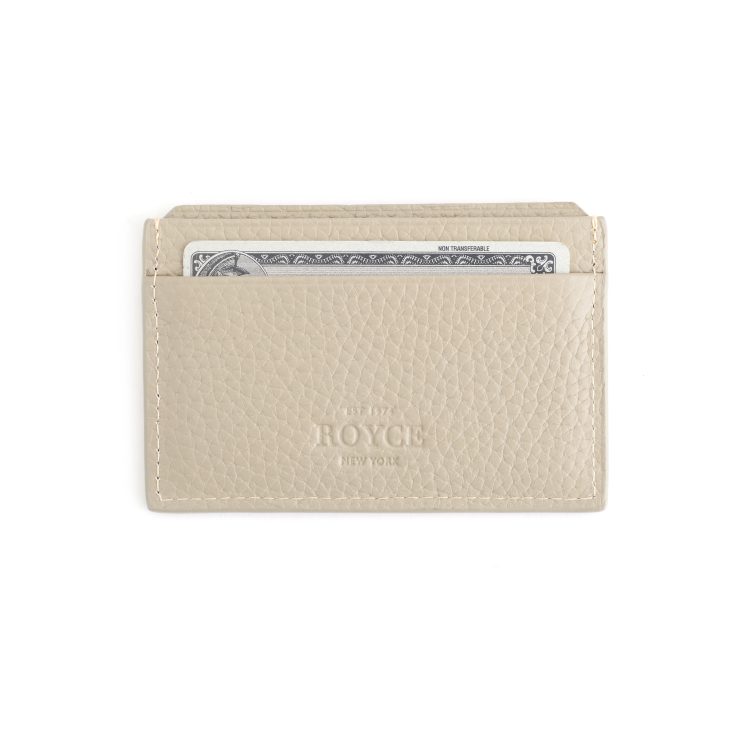 RFID Blocking Credit Card Case taupe
