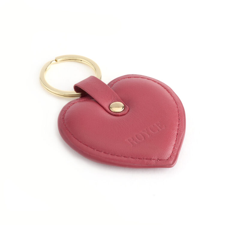 Heart Shaped Key Chain lavender