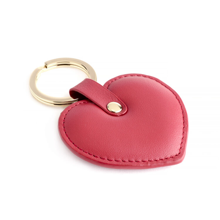 Heart Shaped Key Chain lavender