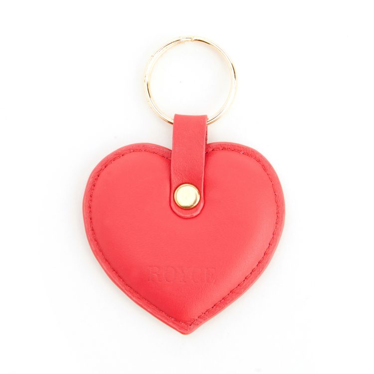 Heart Shaped Key Chain lavender