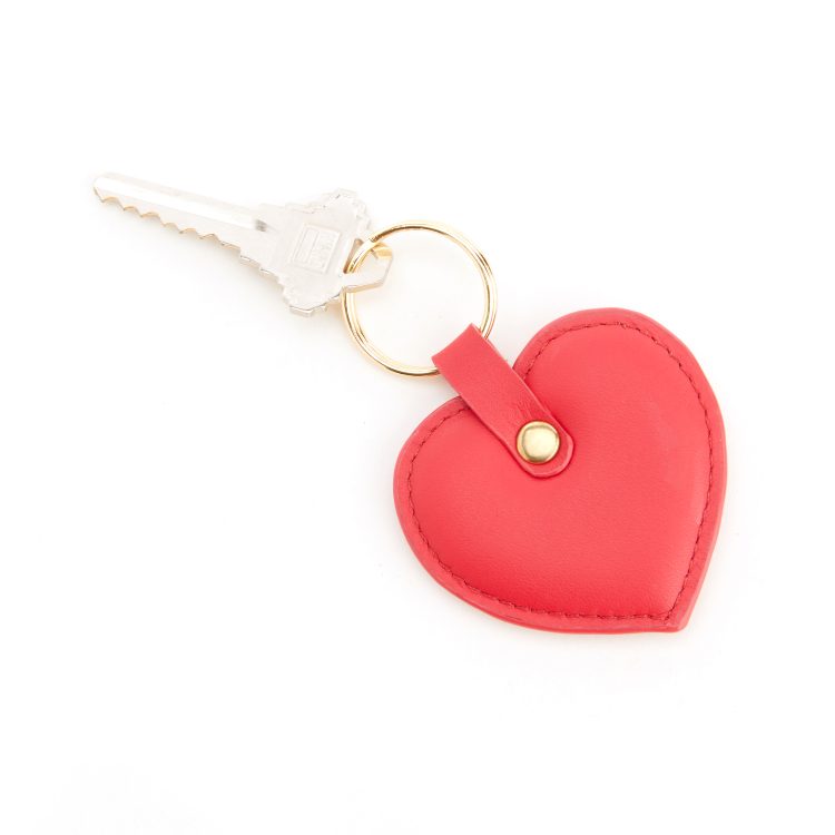 Heart Shaped Key Chain lavender