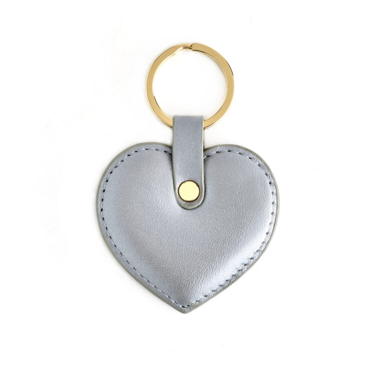 Heart Shaped Key Chain lavender