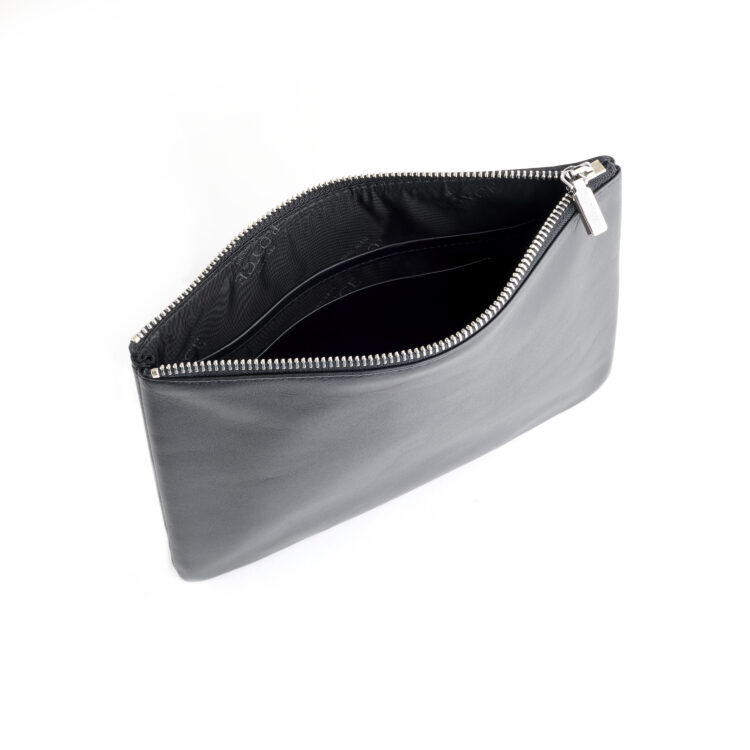 Zippered Travel Organizer Pouch taupe