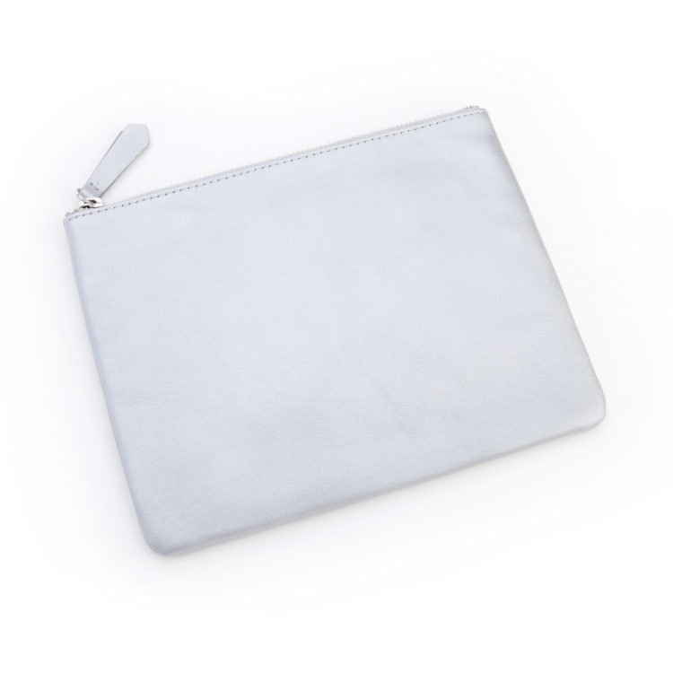 Zippered Travel Organizer Pouch taupe