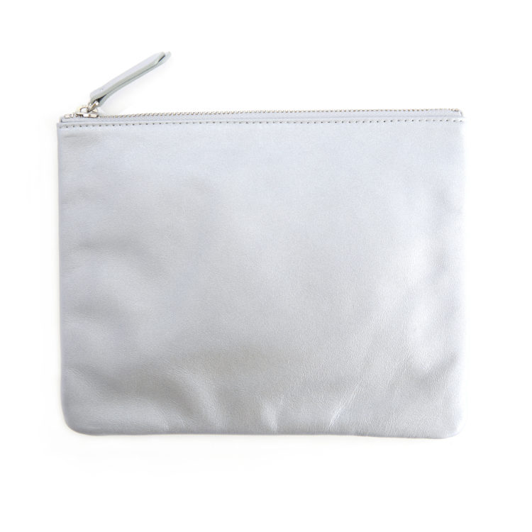 Zippered Travel Organizer Pouch taupe