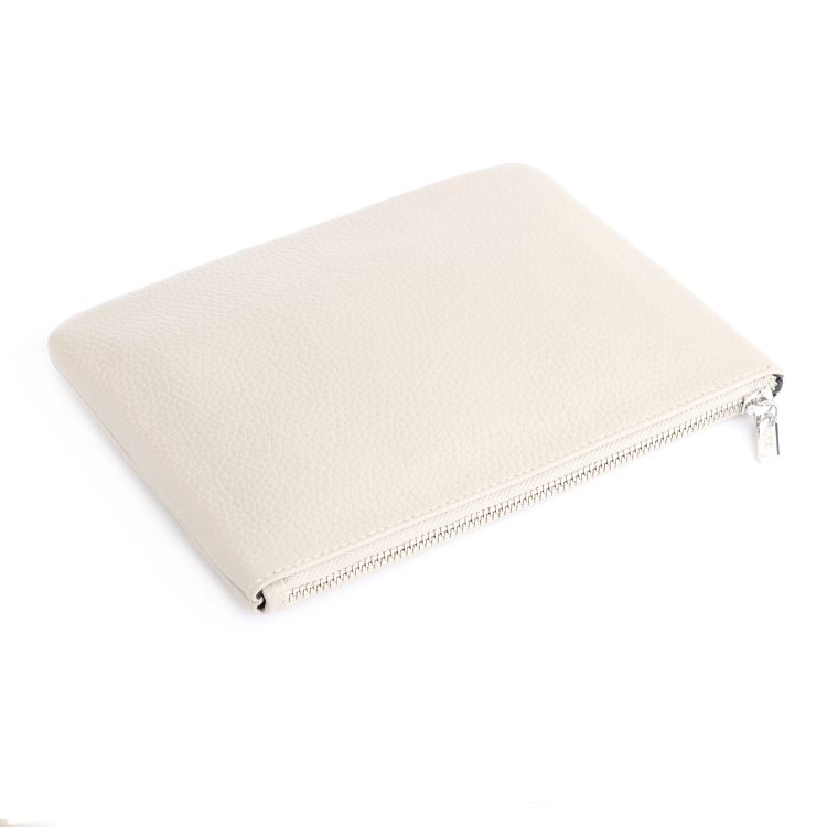 Zippered Travel Organizer Pouch taupe
