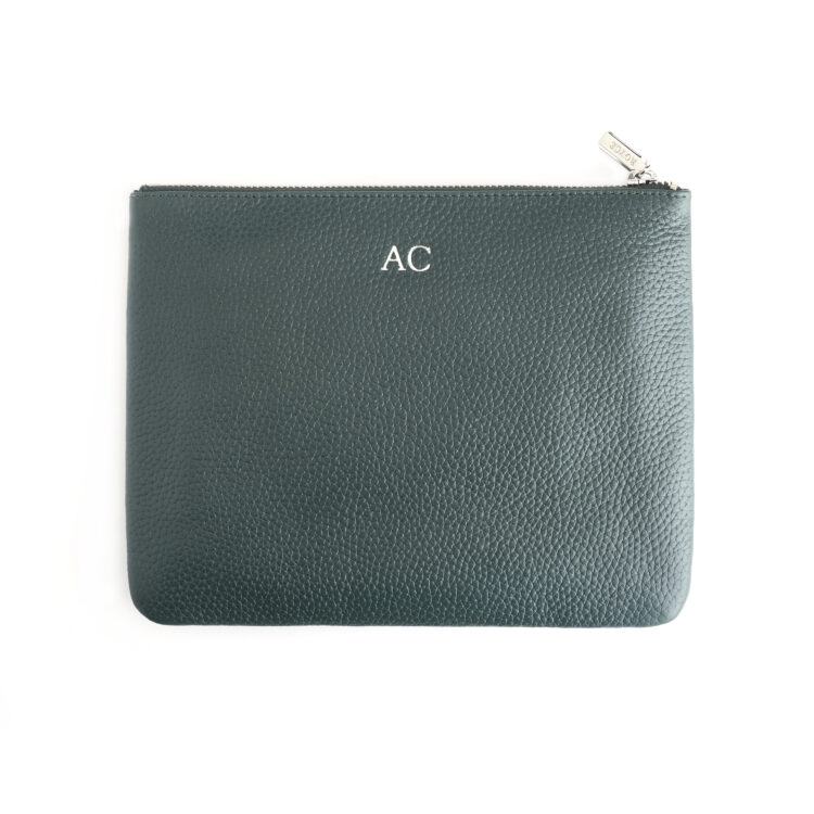Zippered Travel Organizer Pouch taupe