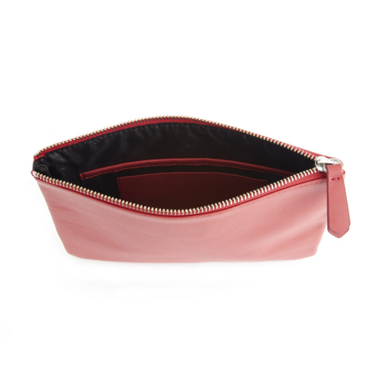 Zippered Travel Organizer Pouch taupe