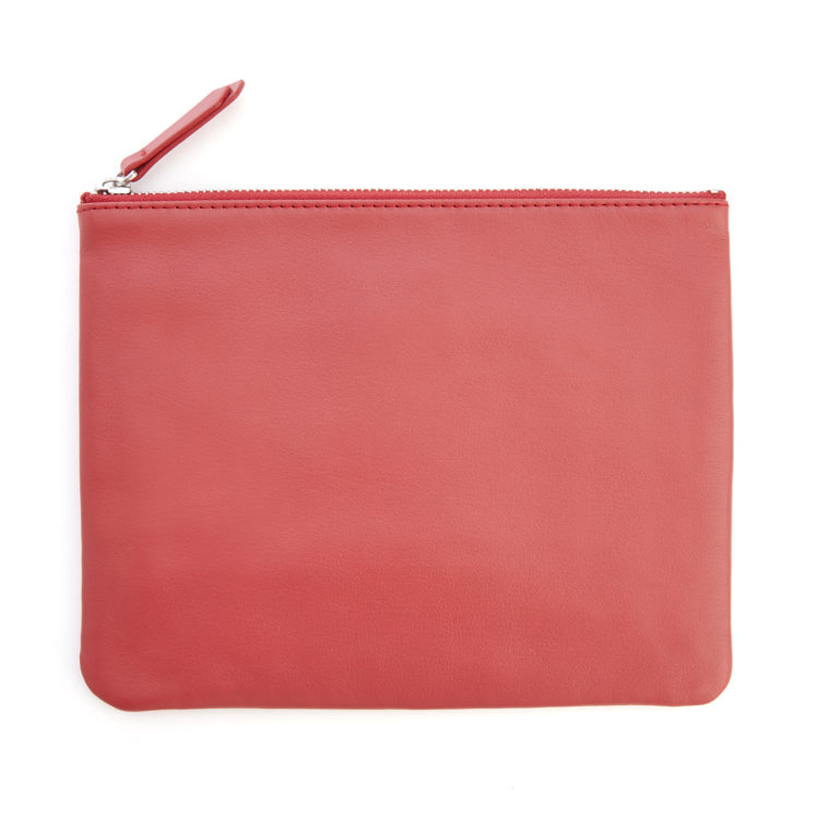 Zippered Travel Organizer Pouch taupe