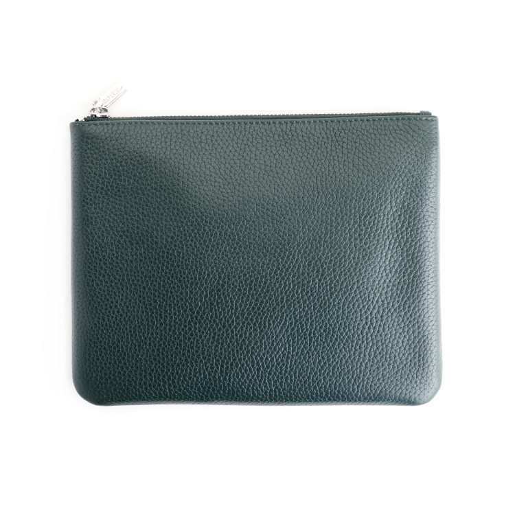 Zippered Travel Organizer Pouch taupe