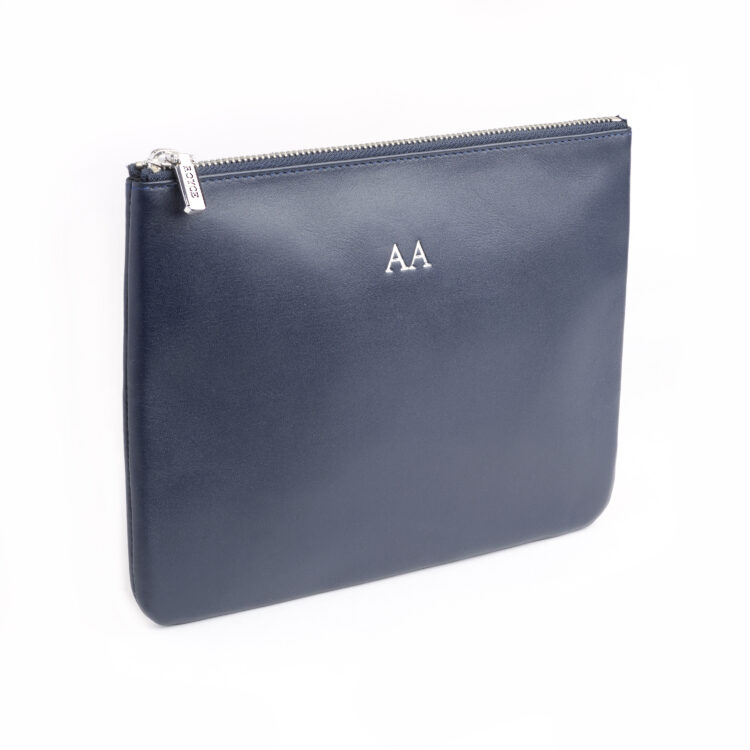 Zippered Travel Organizer Pouch taupe