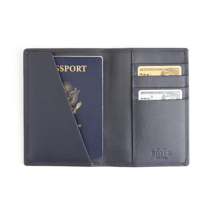 RFID Blocking Passport Travel Organizer lavender