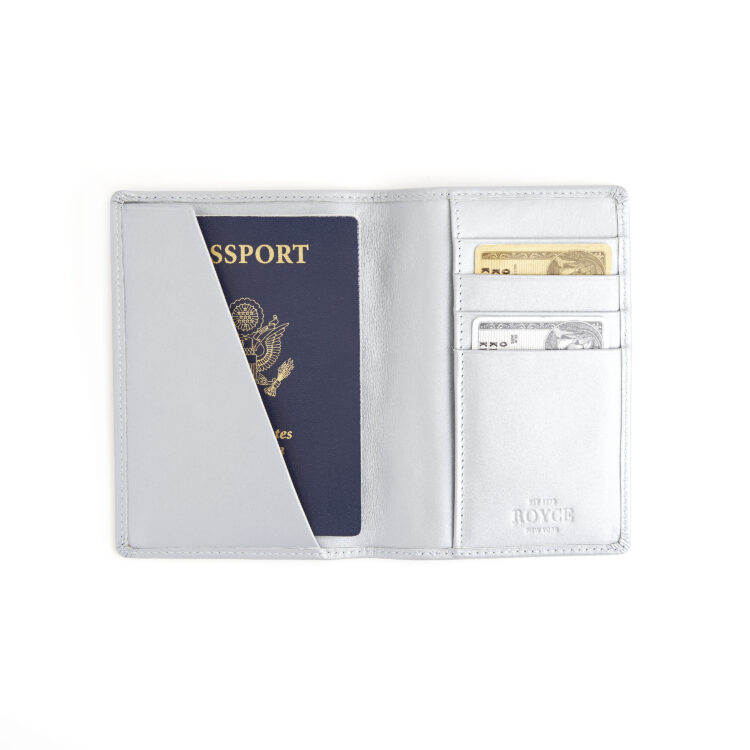 RFID Blocking Passport Travel Organizer lavender