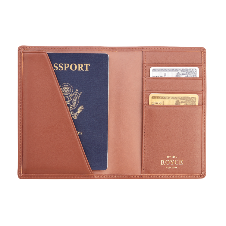 RFID Blocking Passport Travel Organizer lavender