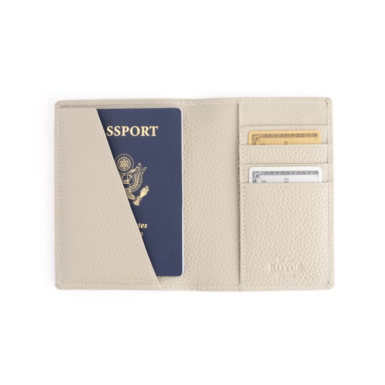 RFID Blocking Passport Travel Organizer lavender