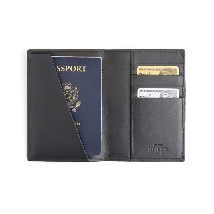 RFID Blocking Passport Travel Organizer lavender