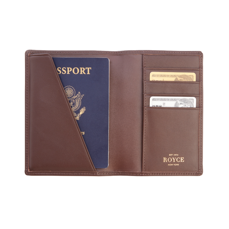 RFID Blocking Passport Travel Organizer lavender