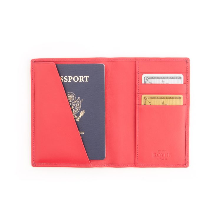 RFID Blocking Passport Travel Organizer lavender