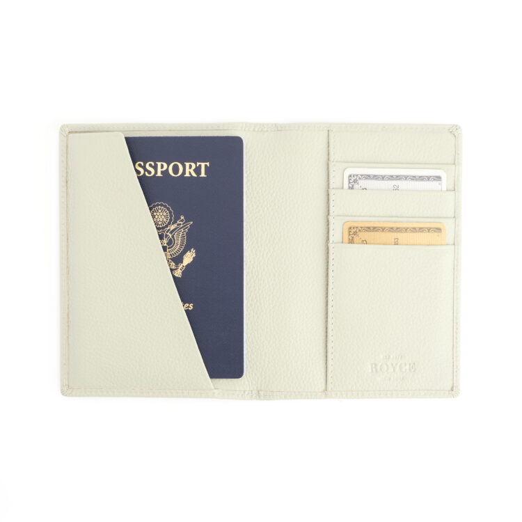 RFID Blocking Passport Travel Organizer lavender