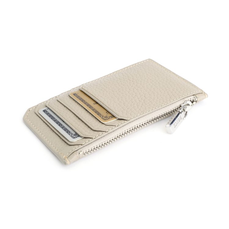 Zippered Credit Card Wallet magenta