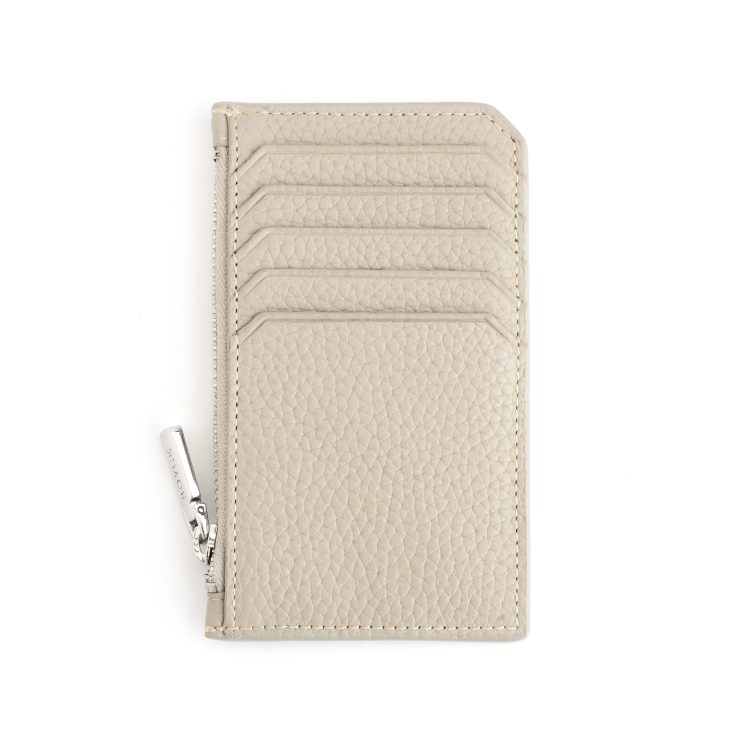 Zippered Credit Card Wallet magenta