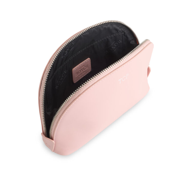 Compact Cosmetic Makeup Bag carnation pink 17 Compact Cosmetic Makeup Bag carnation pink