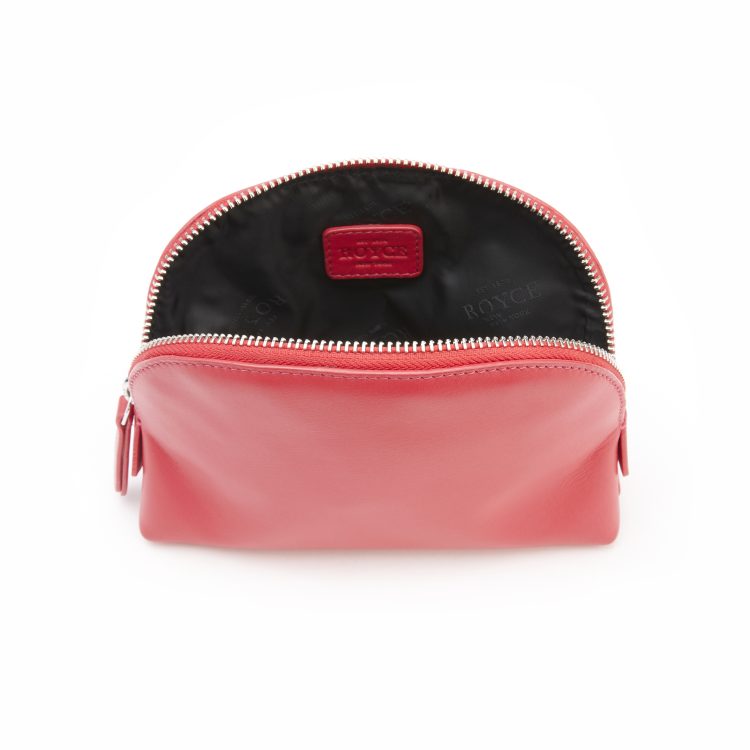 Compact Cosmetic Makeup Bag carnation pink 7 Compact Cosmetic Makeup Bag carnation pink