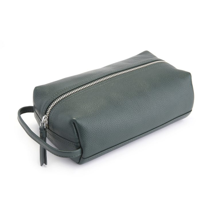 Compact Toiletry Cosmetic Travel Bag taupe