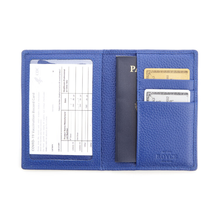 RFID Blocking Passport Cover with Card Slots sage