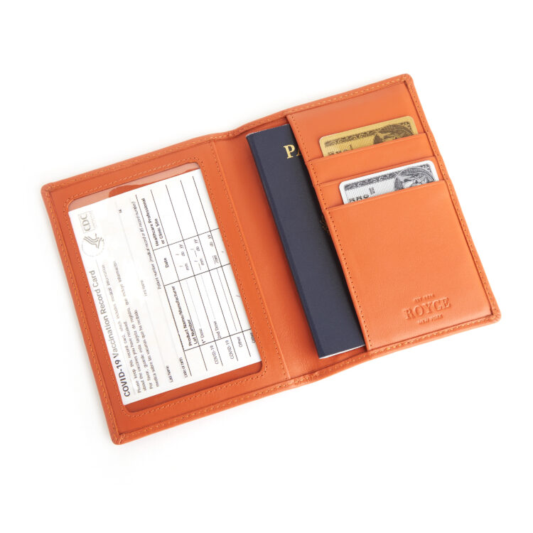 RFID Blocking Passport Cover with Card Slots sage