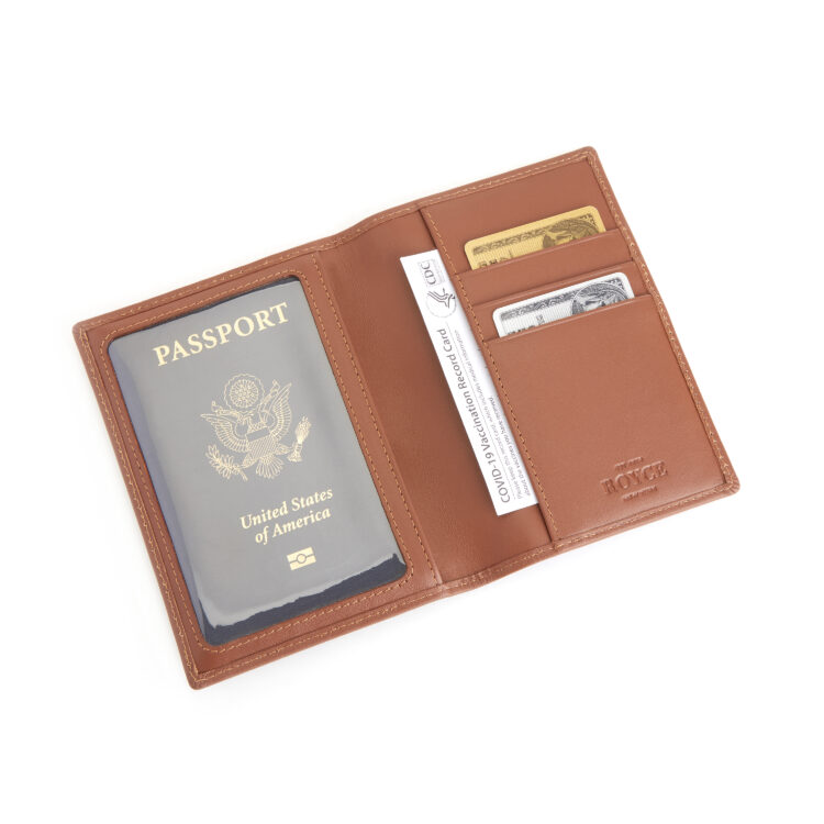 RFID Blocking Passport Cover with Card Slots sage