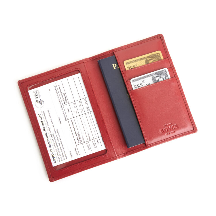RFID Blocking Passport Cover with Card Slots sage