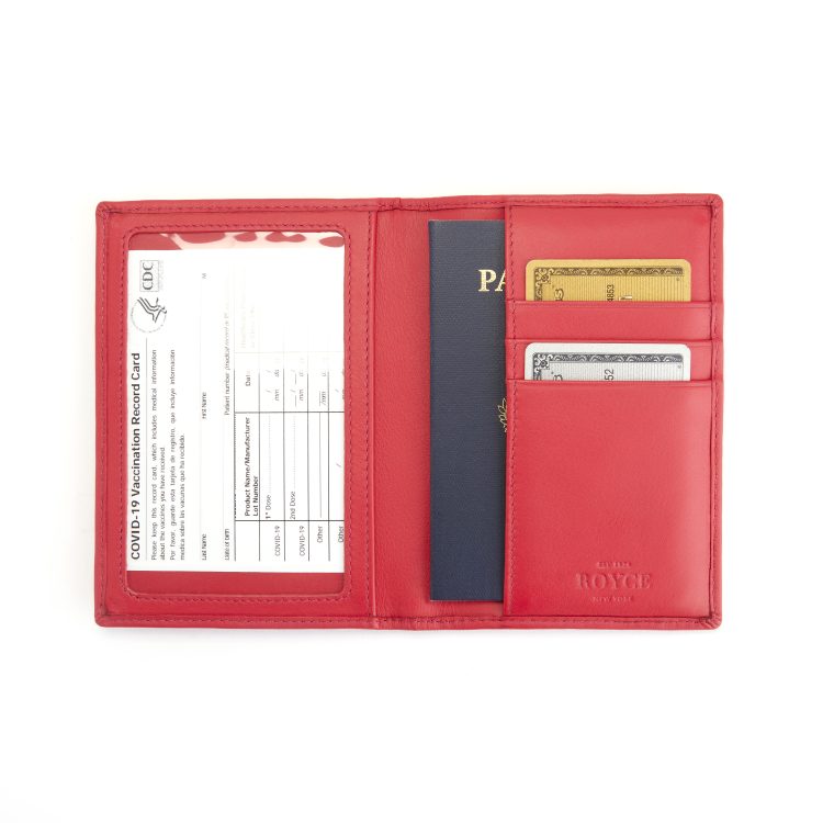 RFID Blocking Passport Cover with Card Slots sage