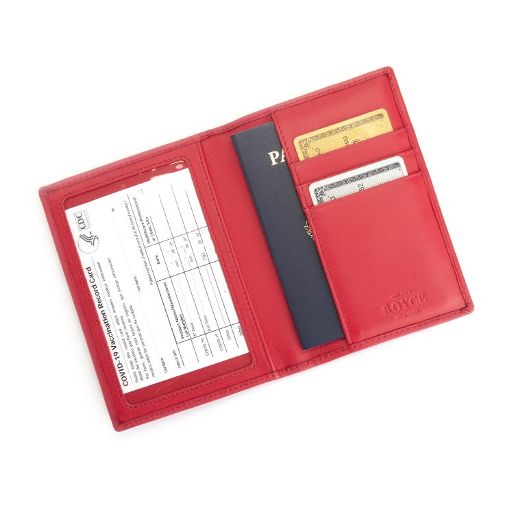 RFID Blocking Passport Cover with Card Slots sage